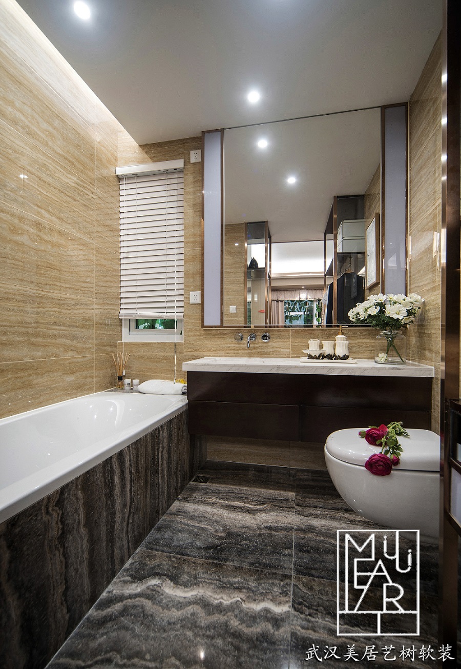 现代港式风格打造 100㎡优雅轻奢空间-28