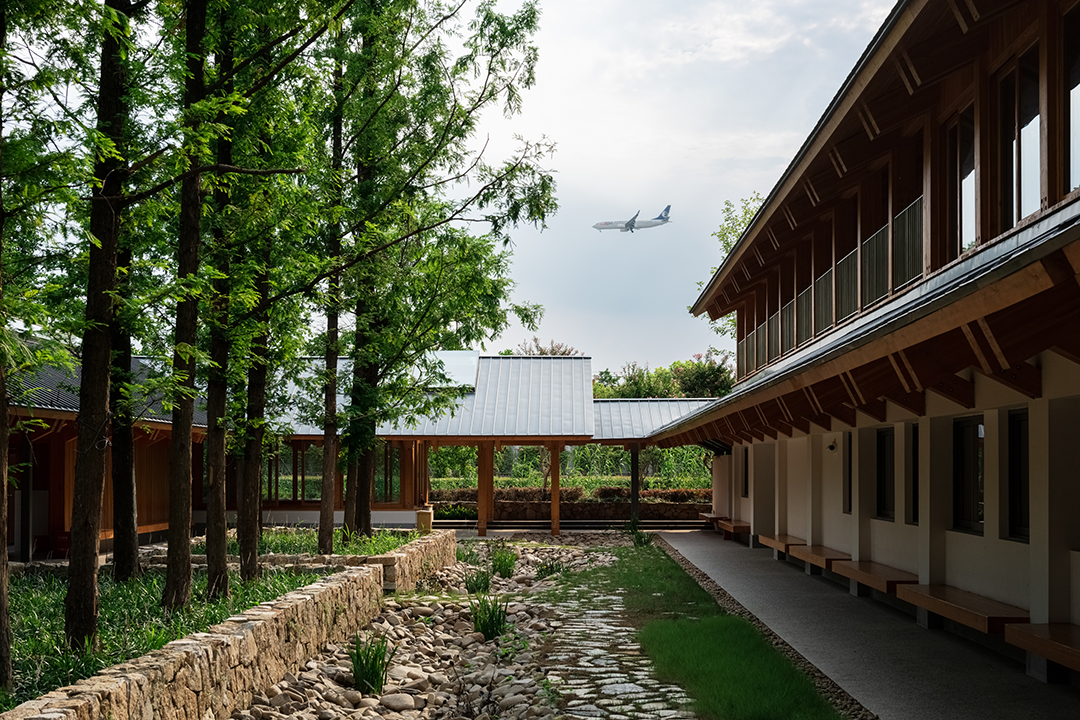 长宁环城生态公园带市民服务驿站丨中国上海丨致正建筑工作室,冶是建筑-101