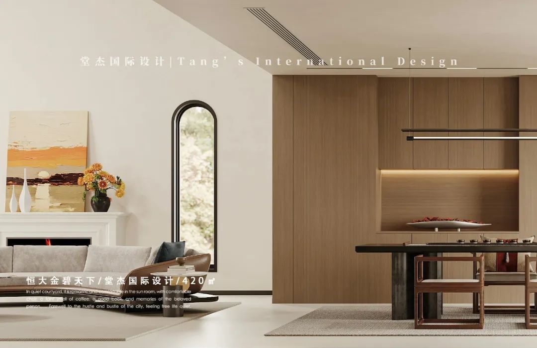 恒大金碧天下 420㎡人居设计丨中国南京丨堂杰国际设计-33