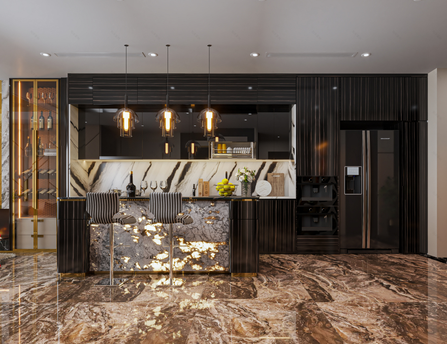 MsD Landmark Onsen I LUXURY 公寓设计丨Dương Bằng,Hữu Khởi 和 Kailuxe 团队-7