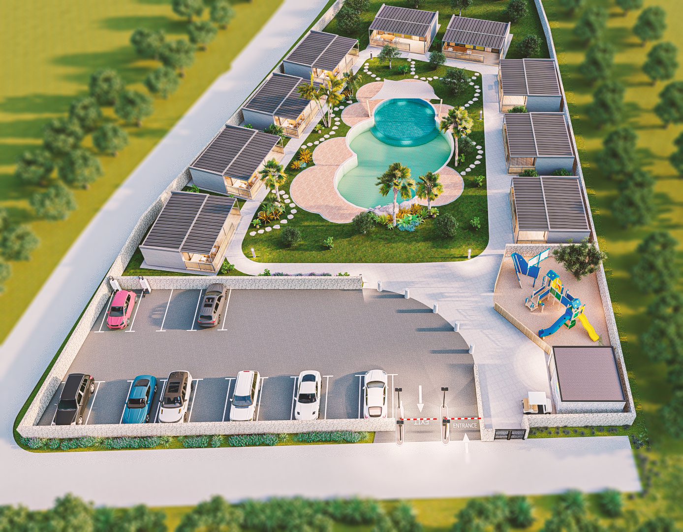 Camping site Istria/Croatia-MASTER PLAN/Concept-5