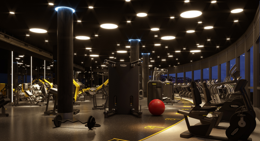 World Class Tbilisi 健身俱乐部丨sidepro_studio-16