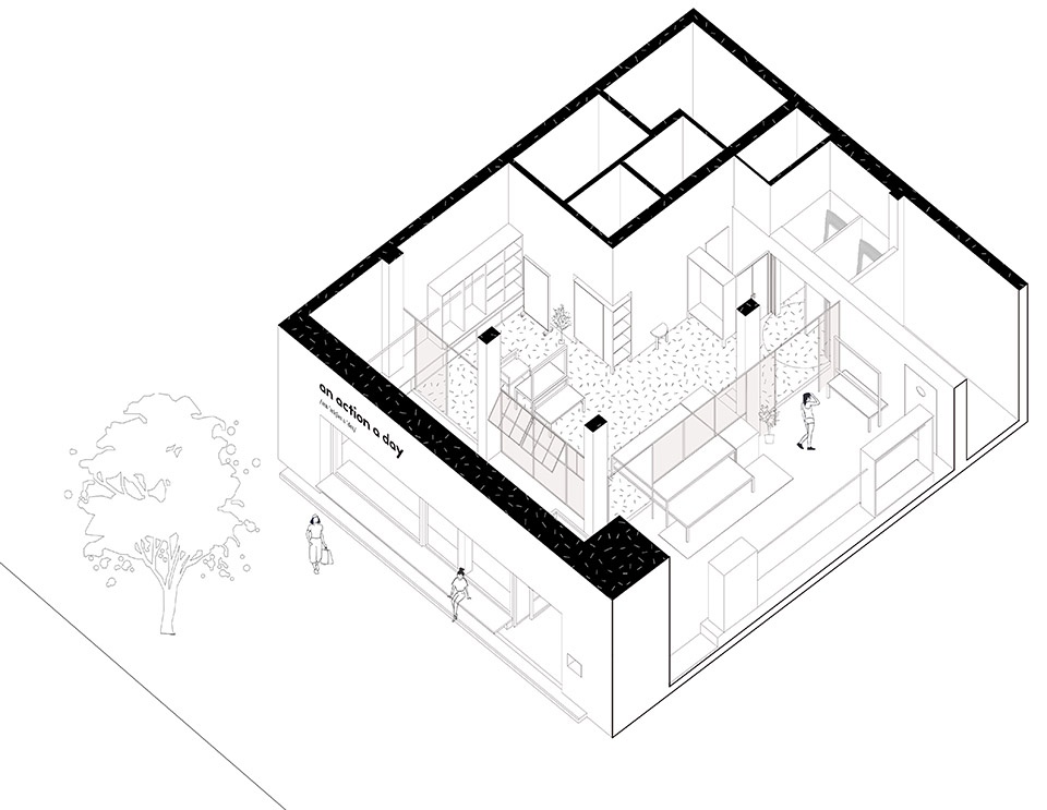 an action a day愚园路概念店,上海丨中国上海丨Woodo Studio（木斗设计）-41