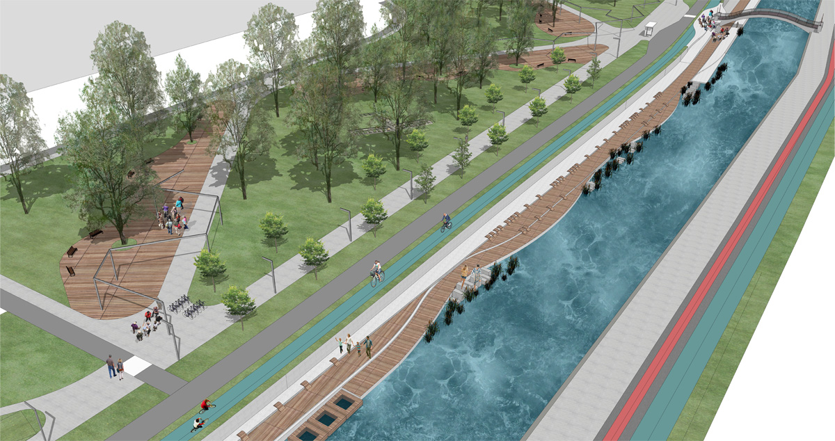 Яуза · городская анфилада（亚乌扎河城市长廊）丨俄罗斯莫斯科丨莫斯科建筑学院МАРШ与Wowhaus建筑事务所-81