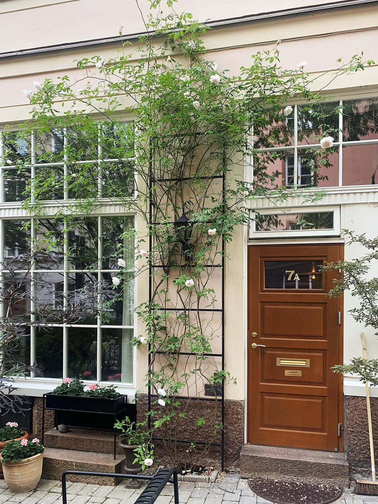 瑞典斯德哥尔摩 54m2 优化一居室，带阁楼卧室和私人花园-19