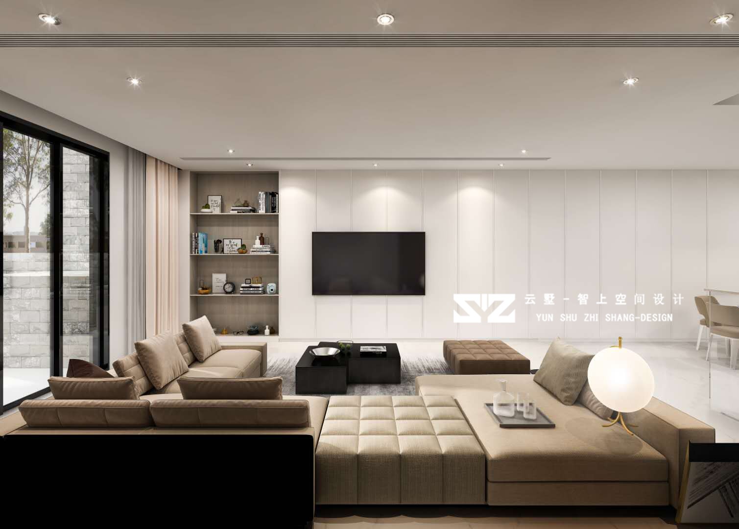 成都亚特兰蒂斯 320m²现代简约别墅，刘莎莎的独栋设计美学-1