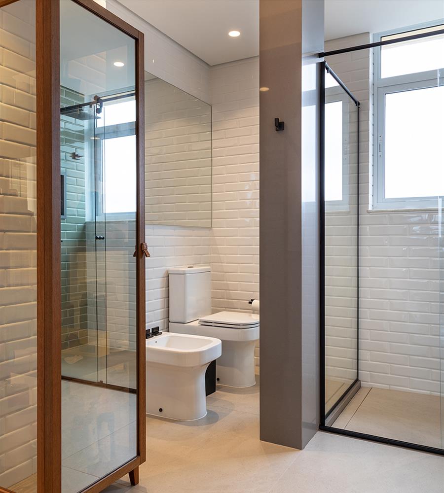 巴西 Apartamento Consolação | 木质美感与设计巧思的完美结合-26