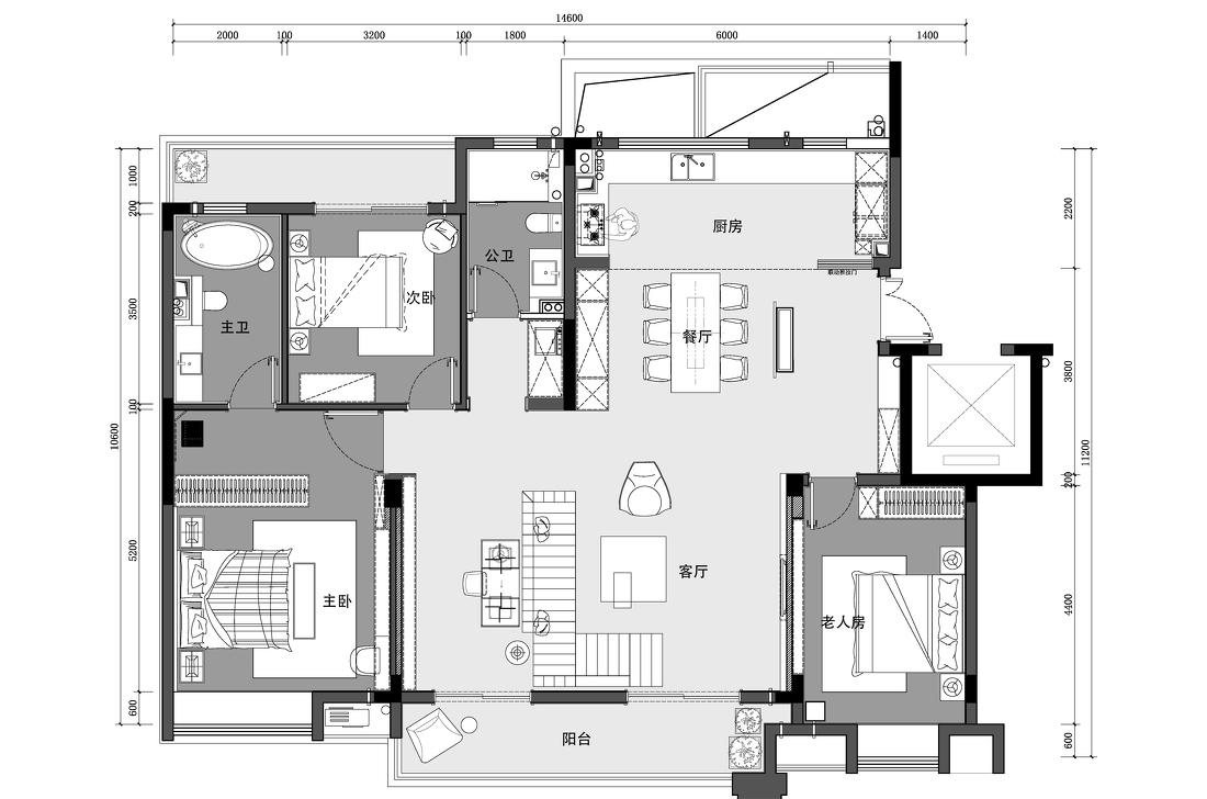 复古时尚家居设计丨阡墨社-25