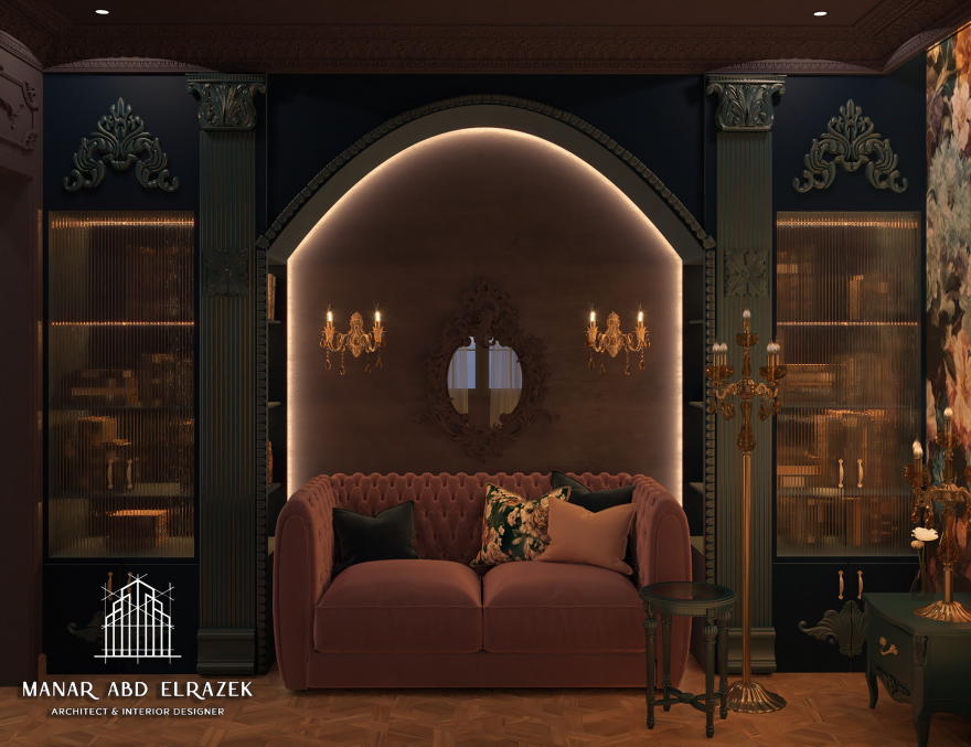 哥特女孩卧室丨卡塔尔多哈丨True Home Company-10