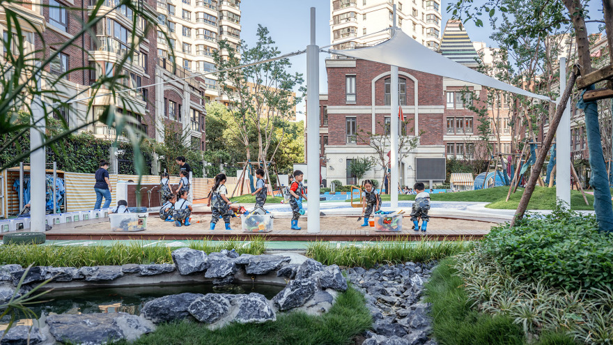 飞行棋幼儿园(上海市徐汇区科技幼儿园文定园景观提升)丨中国上海丨VIA维亚景观-53