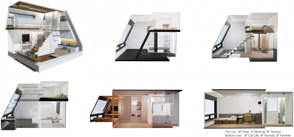 Treehouse 青年共享公寓丨韩国首尔丨Boda Architecture-32