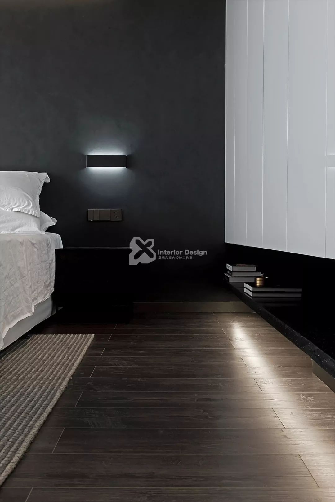 黑白极简,打造 330㎡顶层复式梦空间-98
