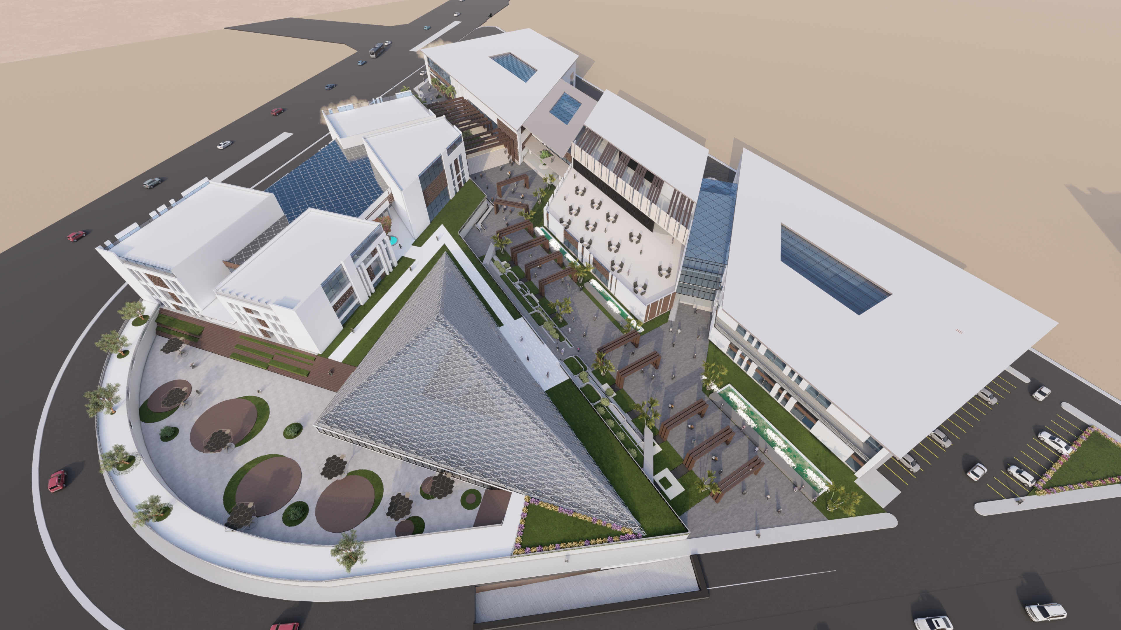 AOI 研究中心丨埃及丨开罗大学工程学院建筑系-7