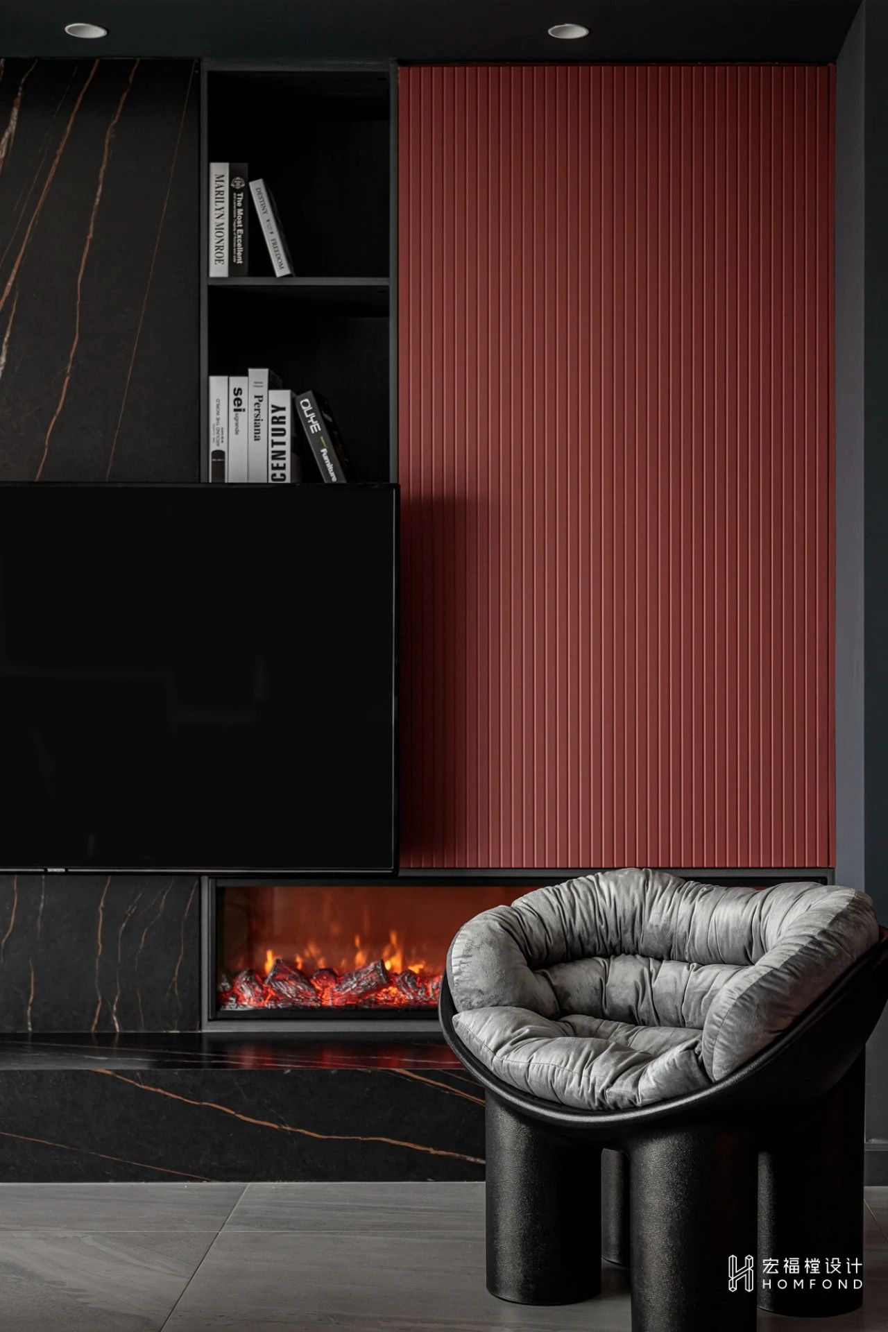 金科集美学府复古与现代住宅设计丨中国成都丨宏福樘设计-3