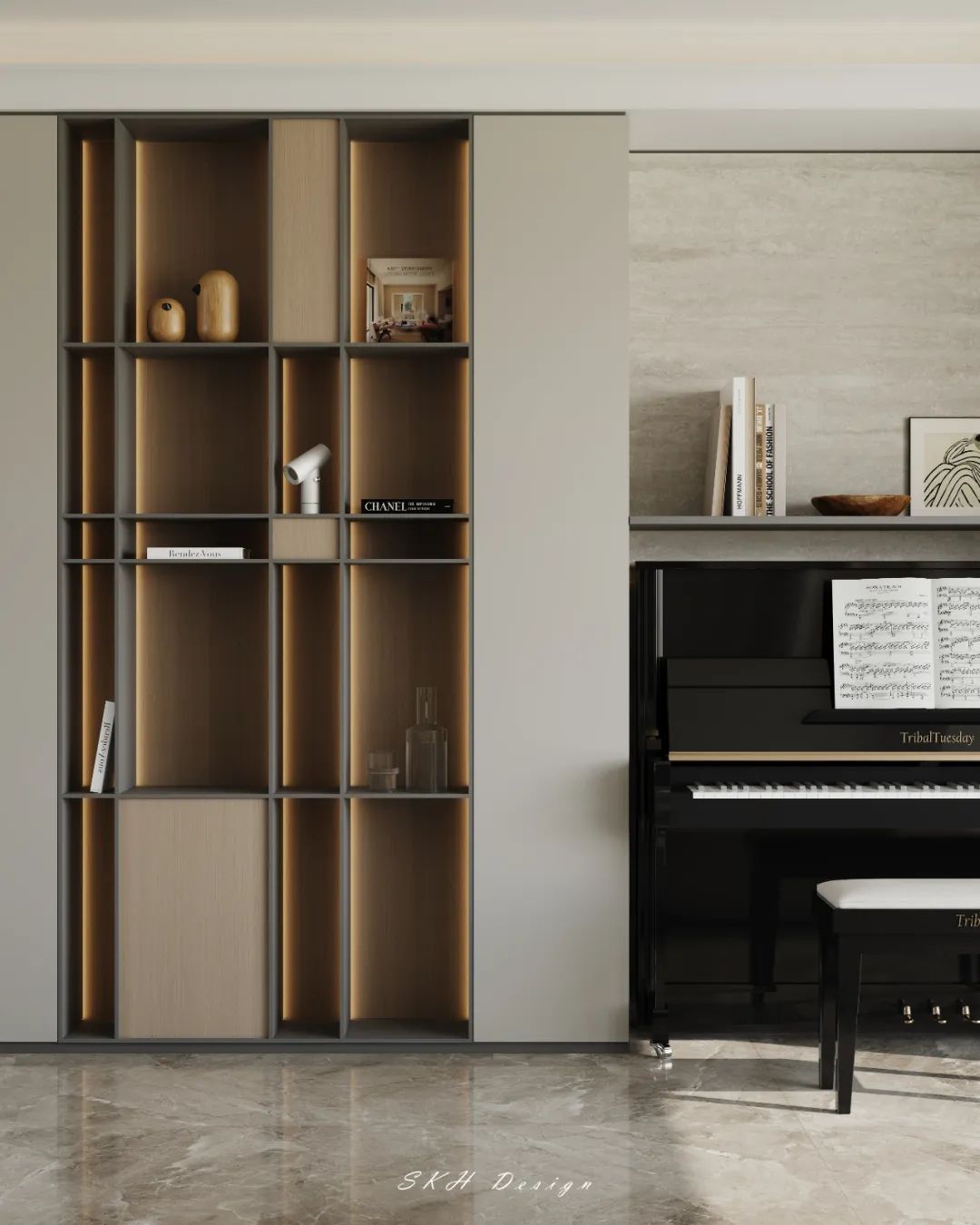 金基涵樾府·朝暮共生丨中国南京丨观享际SKH室内设计-15