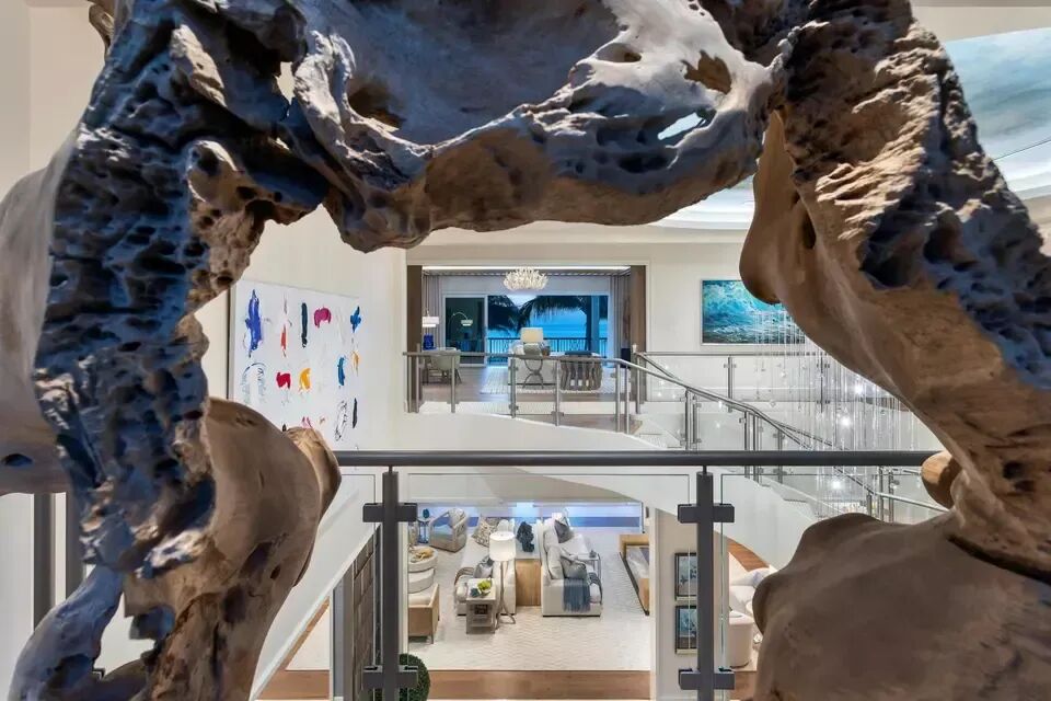 佛罗里达海滨豪宅：6卧11卫的阔绰海滩庄园-25