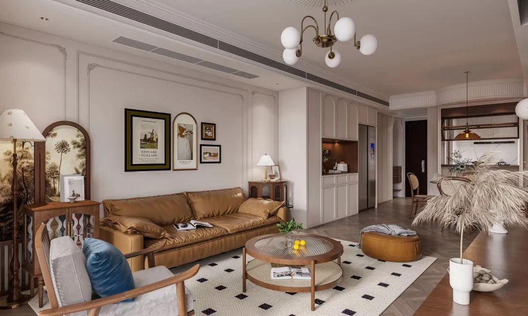 Original Design | 华侨城欢乐天际130平-百看不厌的法式中古风，谁说只有豪宅才能摩登复古？-23