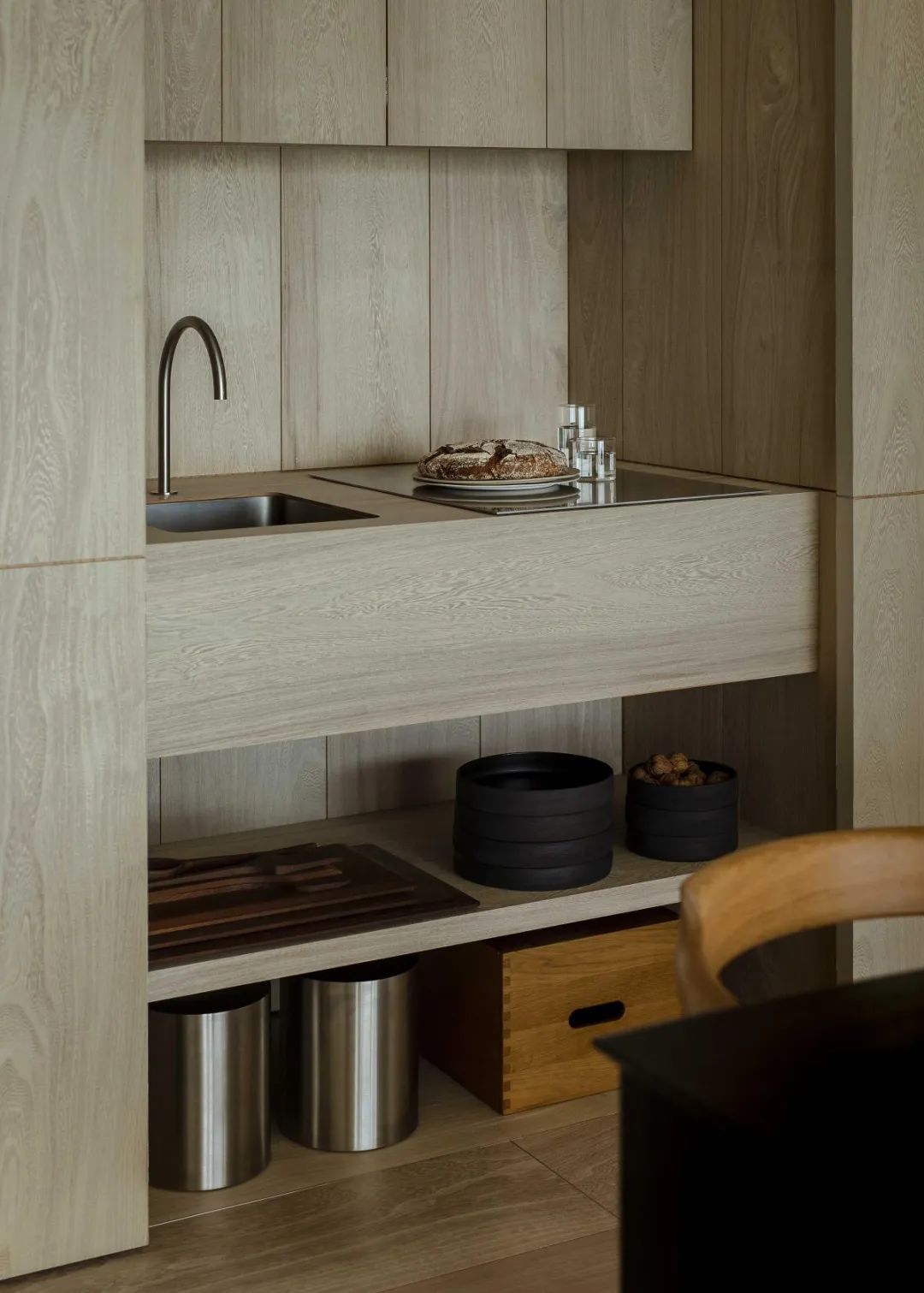 比利时 40㎡开放式海景公寓丨Tjip Studio-17