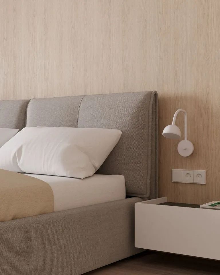 现代一室一厅 68㎡公寓丨室内设计工作室 nude-44