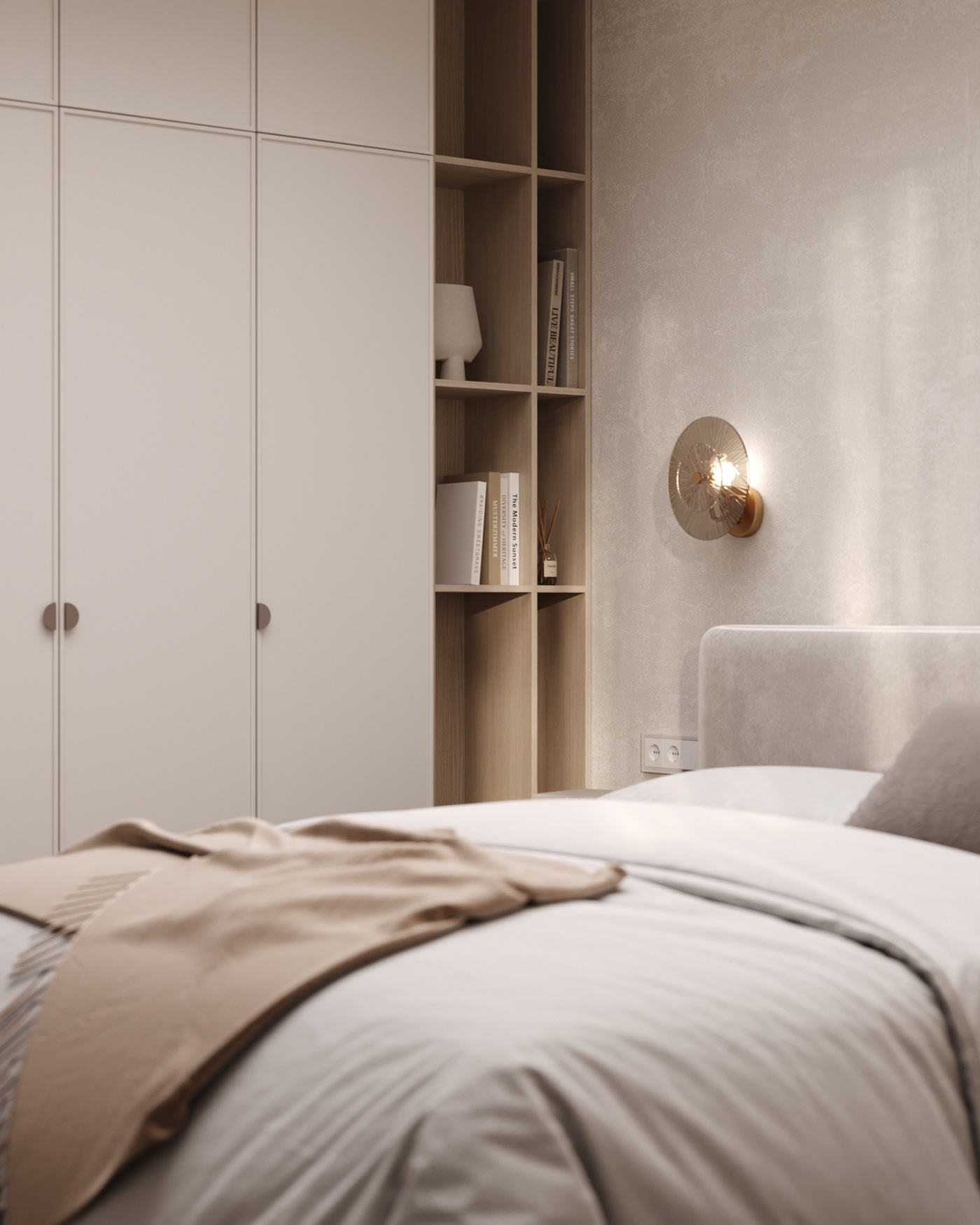 60㎡中性色系住宅设计 优雅魅力不可阻挡-10