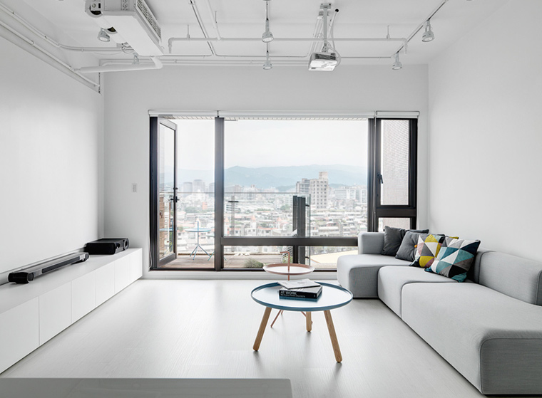 台北白色出租公寓设计  Tai - Architectural Design-1