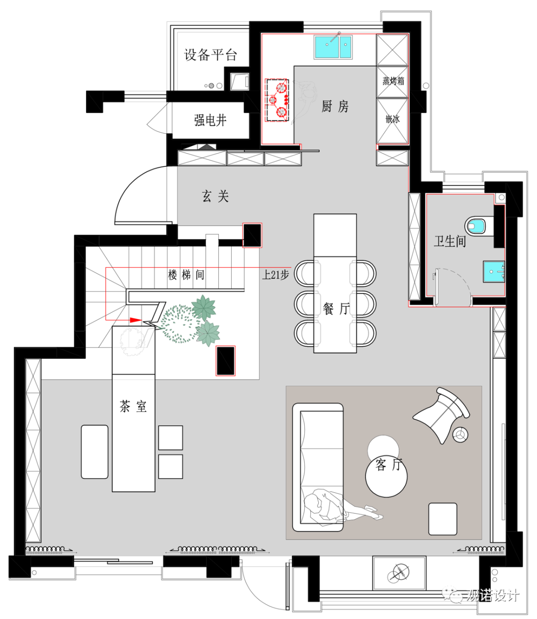 铂珺府 · 现代轻奢叠墅设计丨中国台州丨蔡凌舟,黄淑铭-12