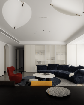 90 后精英人群的奢侈家居空间设计丨ING DESIGN 正在设计,意想家软装设计