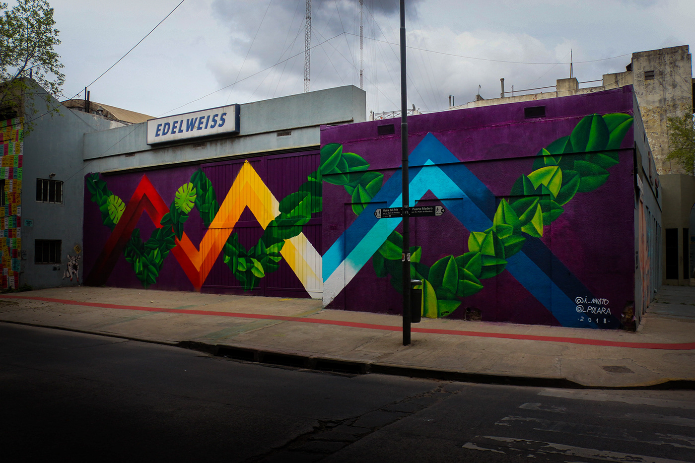 阿根廷新兴城市艺术节壁画设计-1