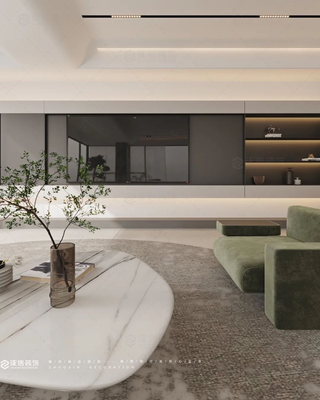 阳光城天澜道现代轻奢住宅设计丨中国重庆丨龚小霞-11