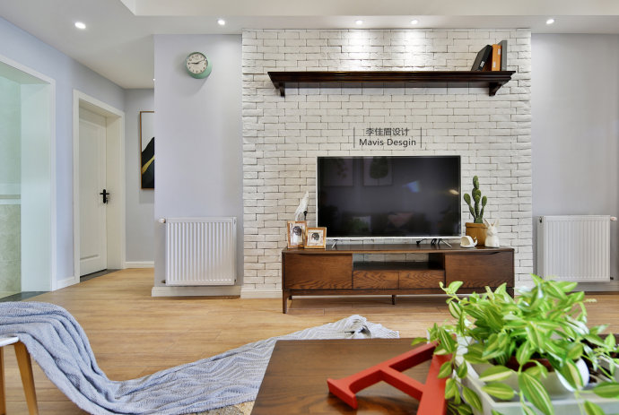 李佳眉设计 | 南昌 140㎡北欧风格住宅，温馨有爱生活空间-14