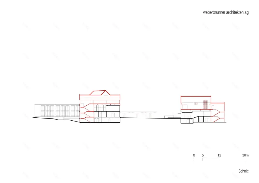 Hellwies 学校改造与扩建丨瑞士丨weberbrunner architekten-54