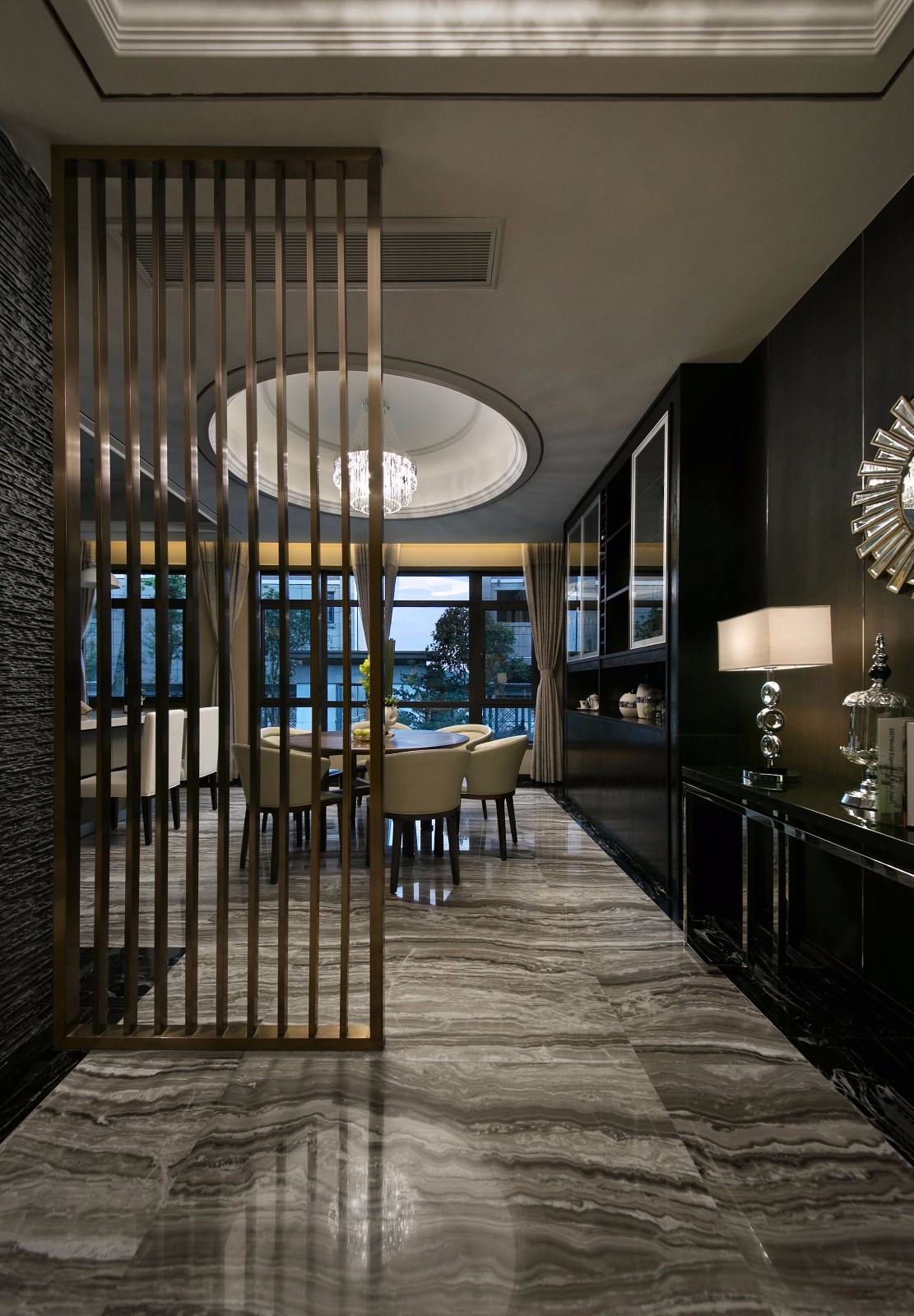 现代中式别墅设计 | 重庆市郊墨兰亭私享静谧空间-11