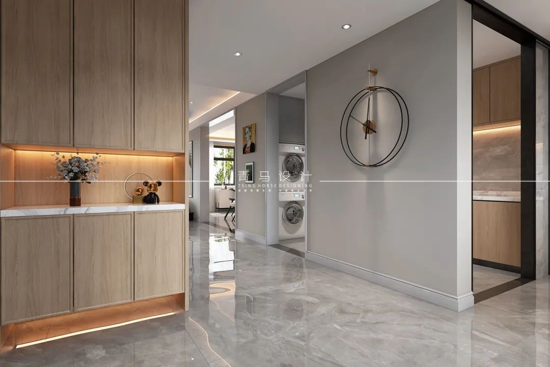 琉森水岸底跃丨青马别墅设计-25