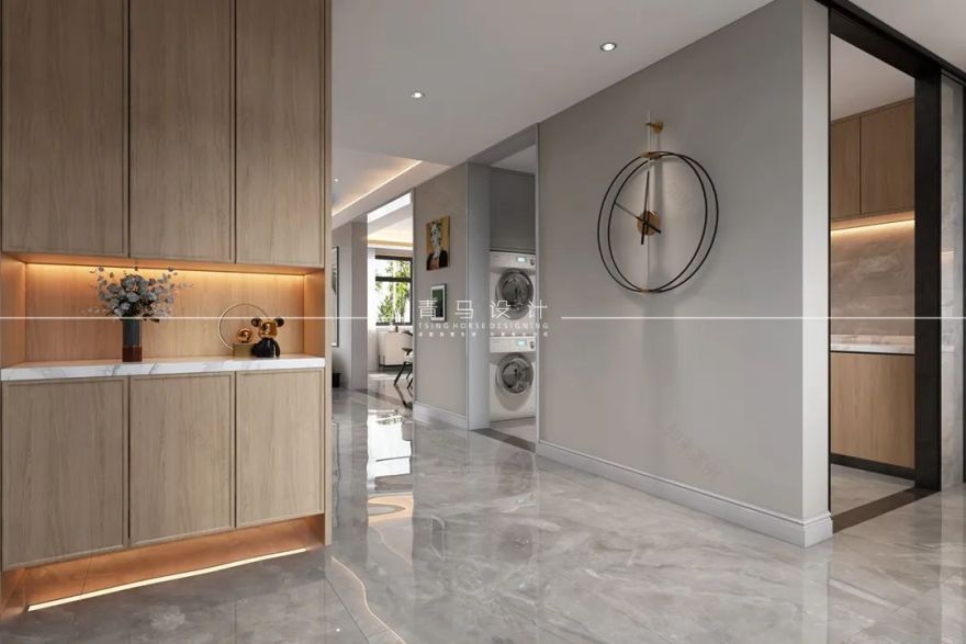 琉森水岸底跃丨青马别墅设计-25