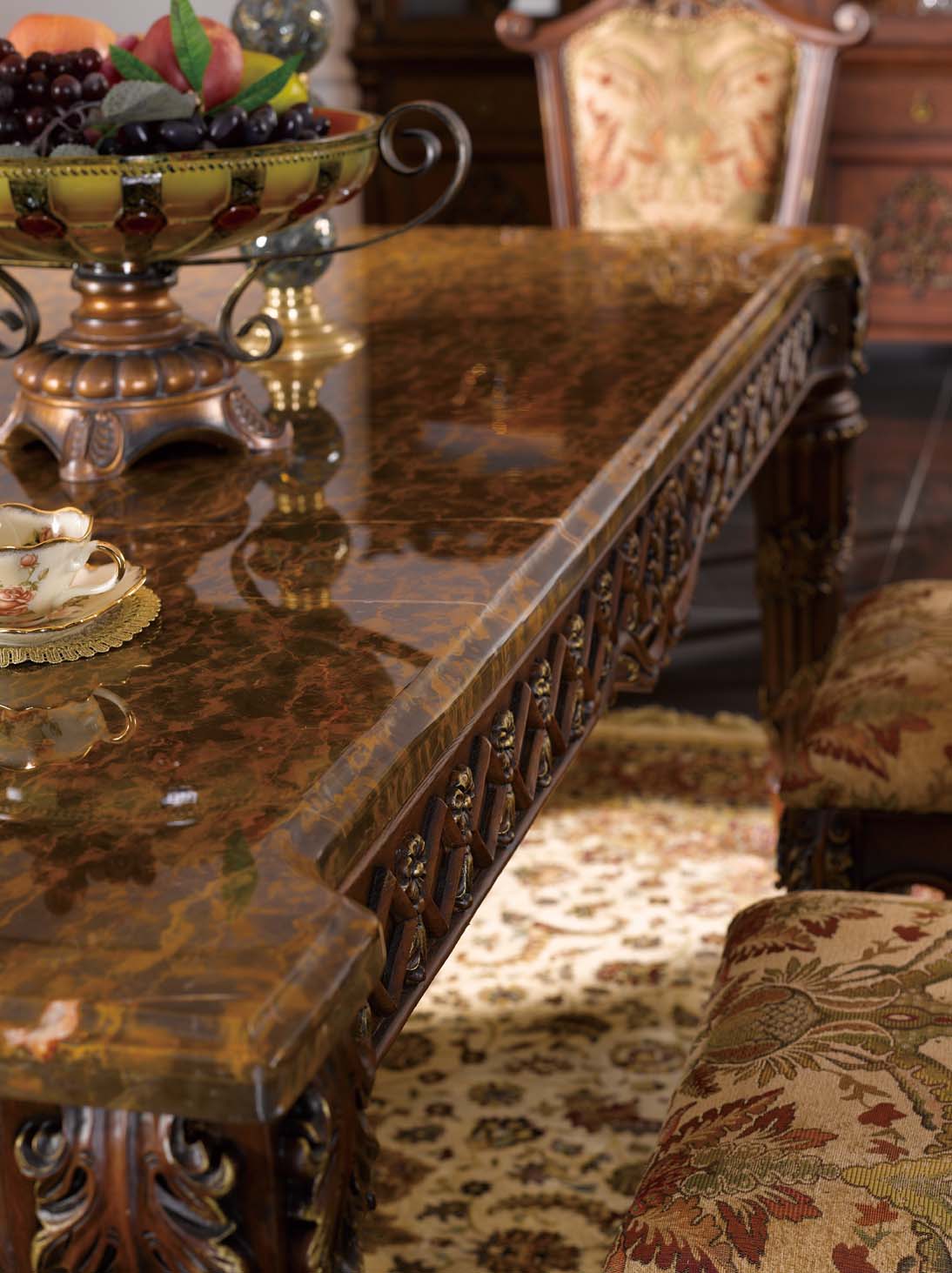 高清古典美式风格 卧室客厅餐厅书房家具场景图片素材-3