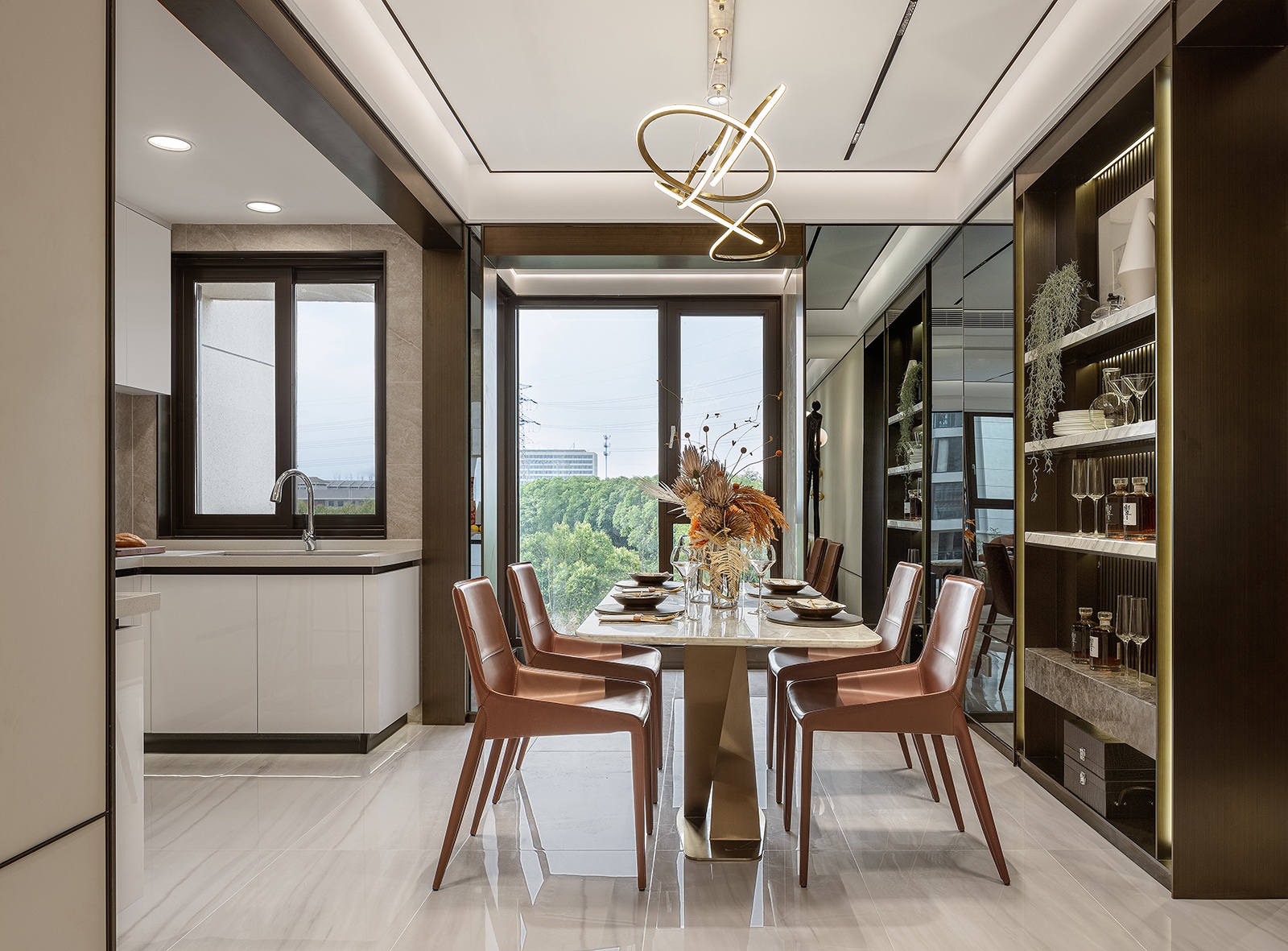 扬州天悦景园样板间丨中国扬州丨石间设计-21