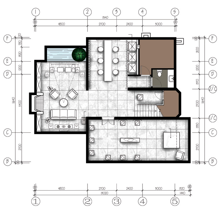 后现代 沈阳仙湖国际别墅1B户型-8