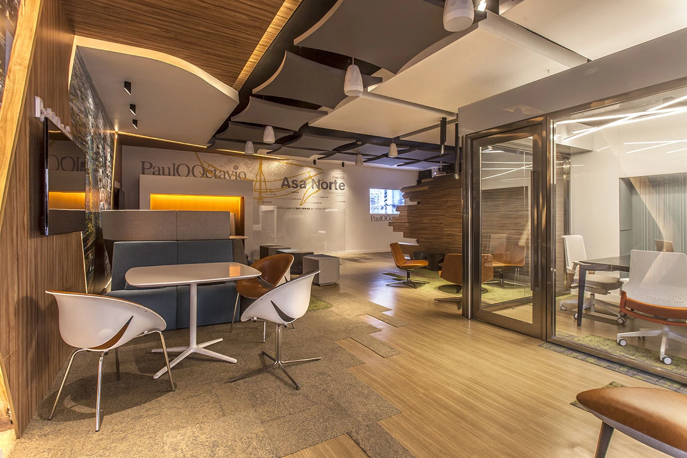 Espaço Paulo Octávio 办公室丨巴西巴西利亚丨SK Borges Arquitetura Corporativa-28