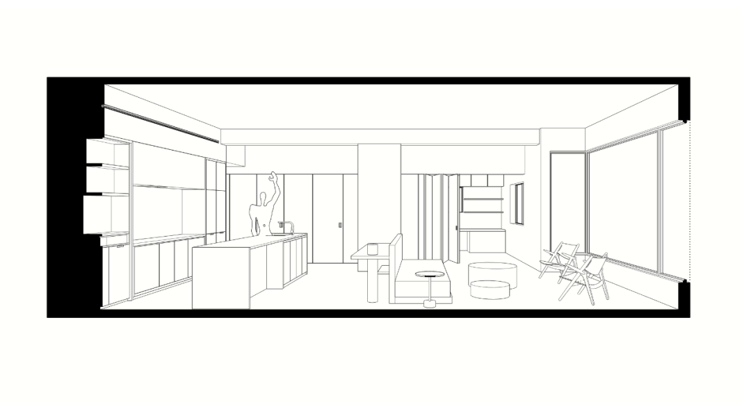 融合功能的自由空间 | J0601 住宅设计-36