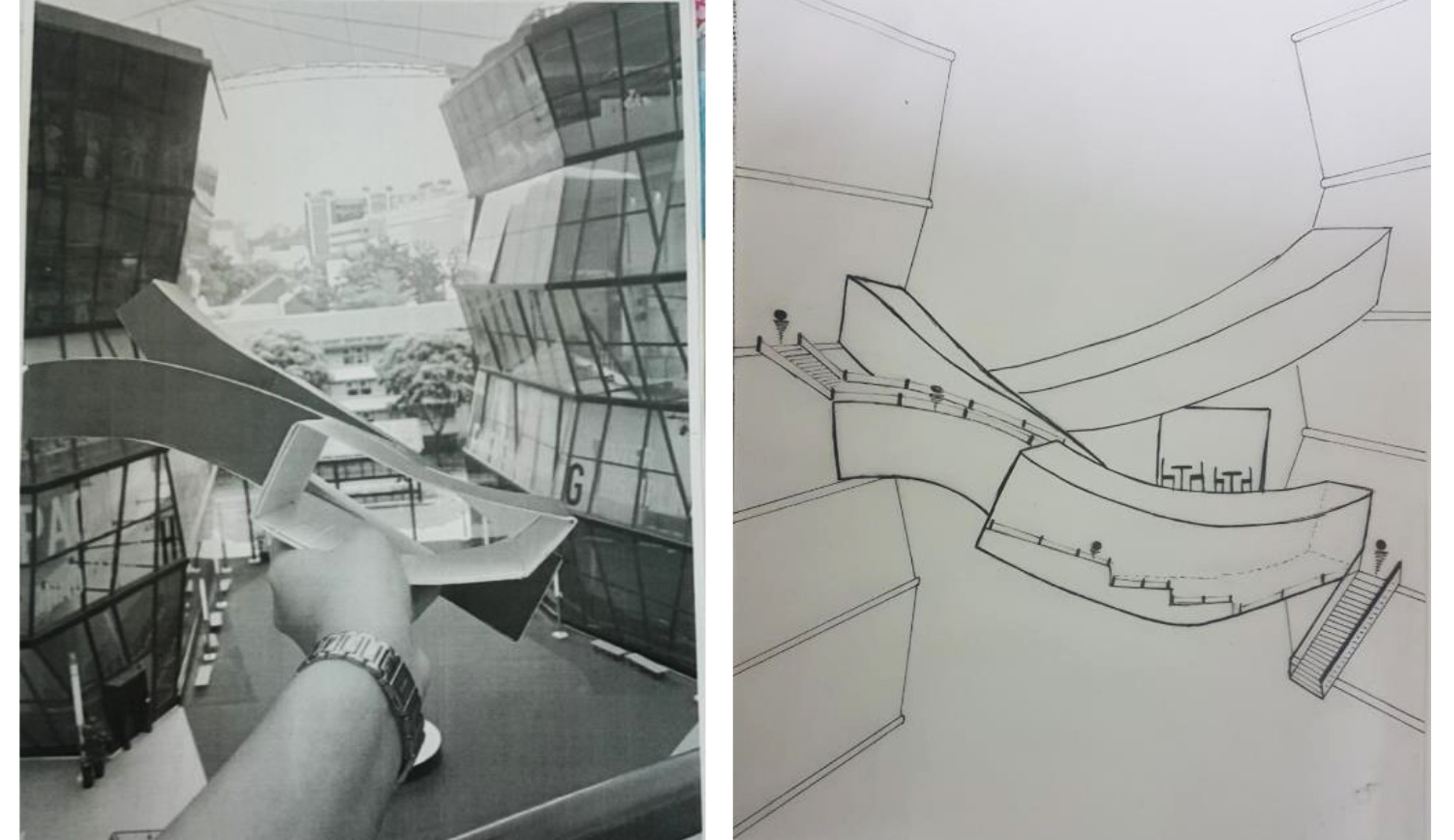 拆分两座建筑之间的一座桥梁-7
