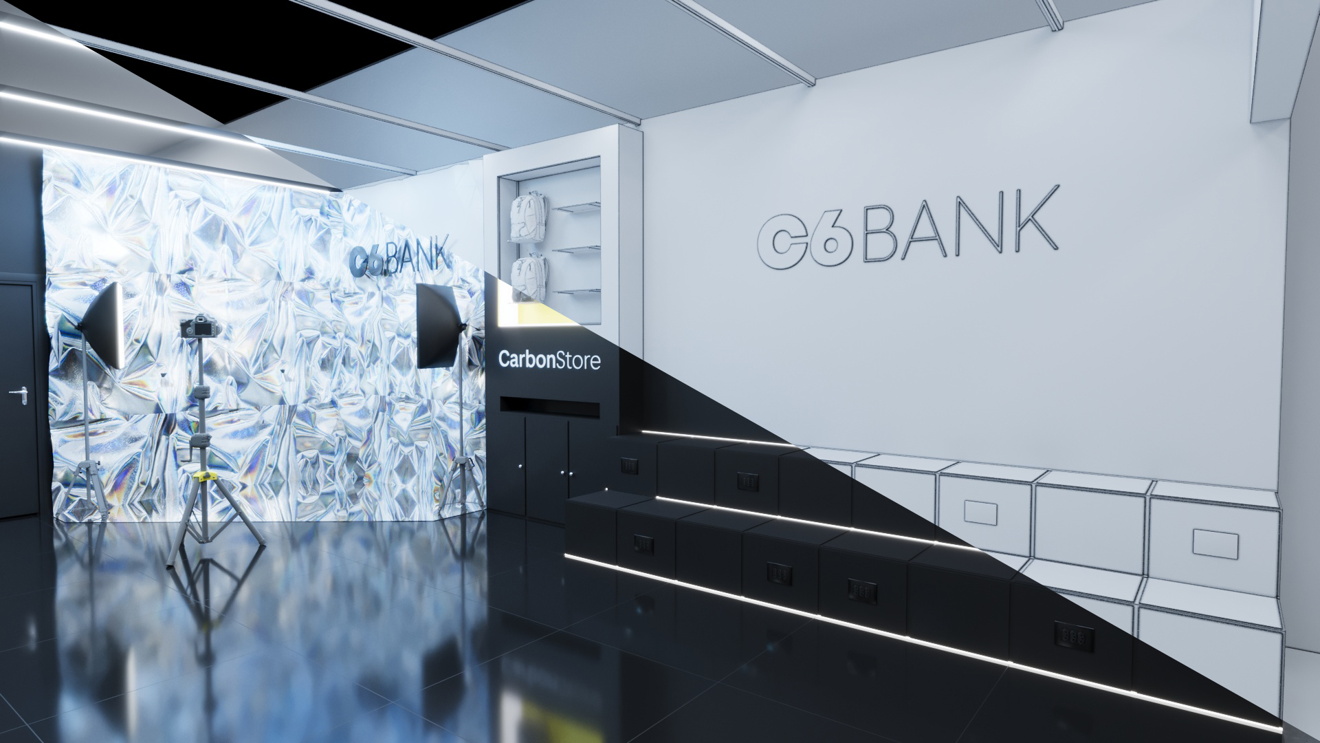 C6 Bank 银行展位设计丨巴西圣保罗-8