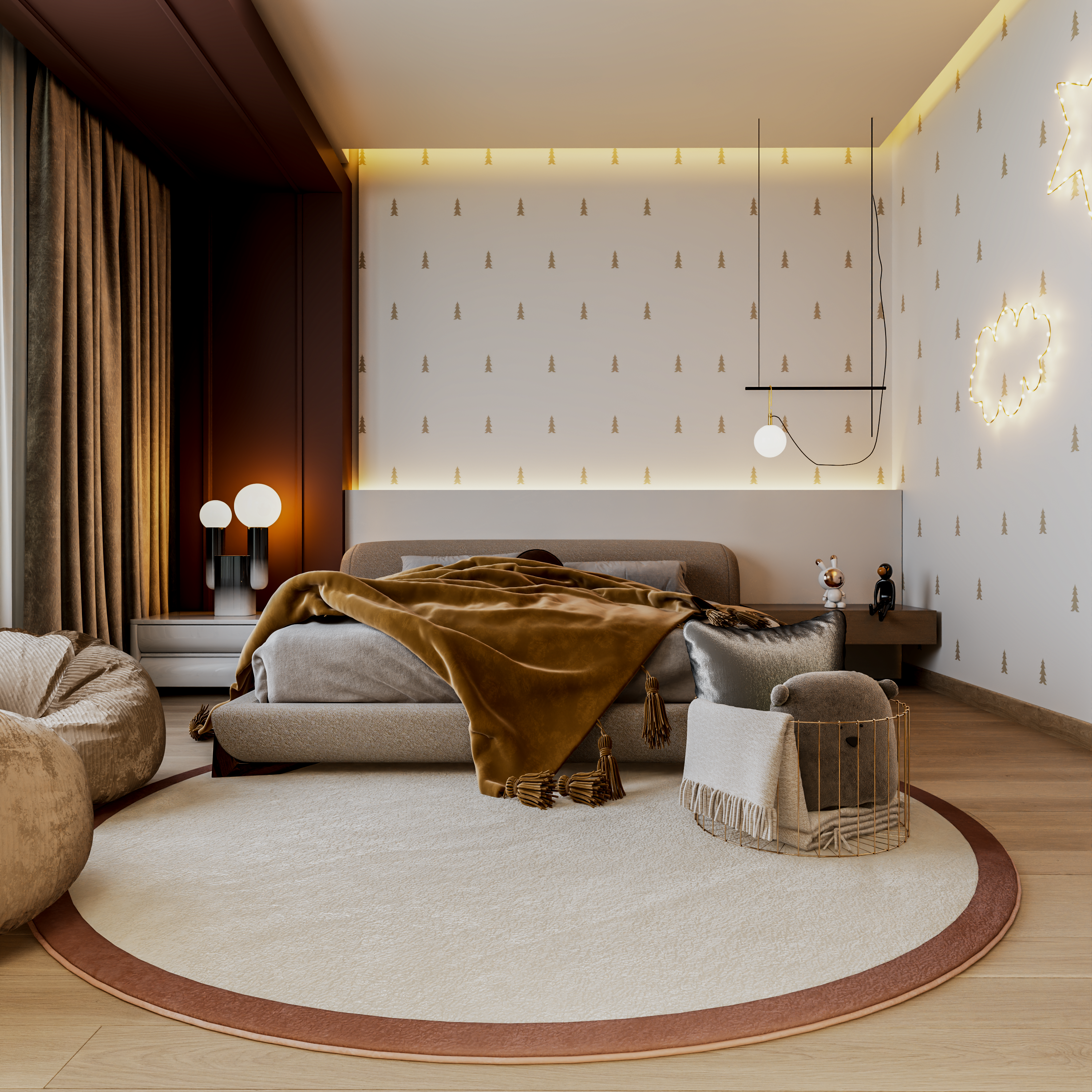 Bed girl design 女孩房-0