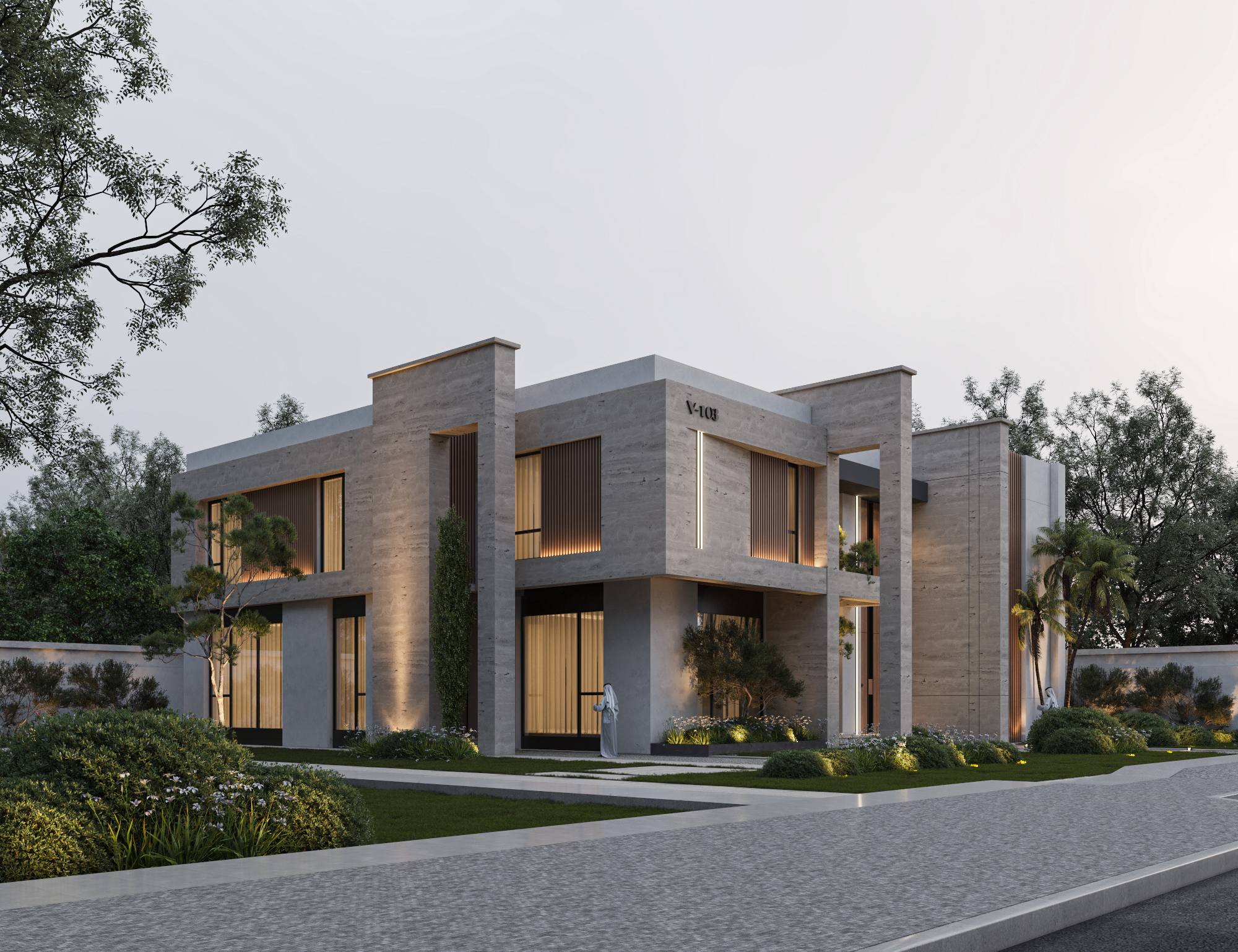 分层立面别墅丨沙特阿拉伯丨ARCA STUDIO-10