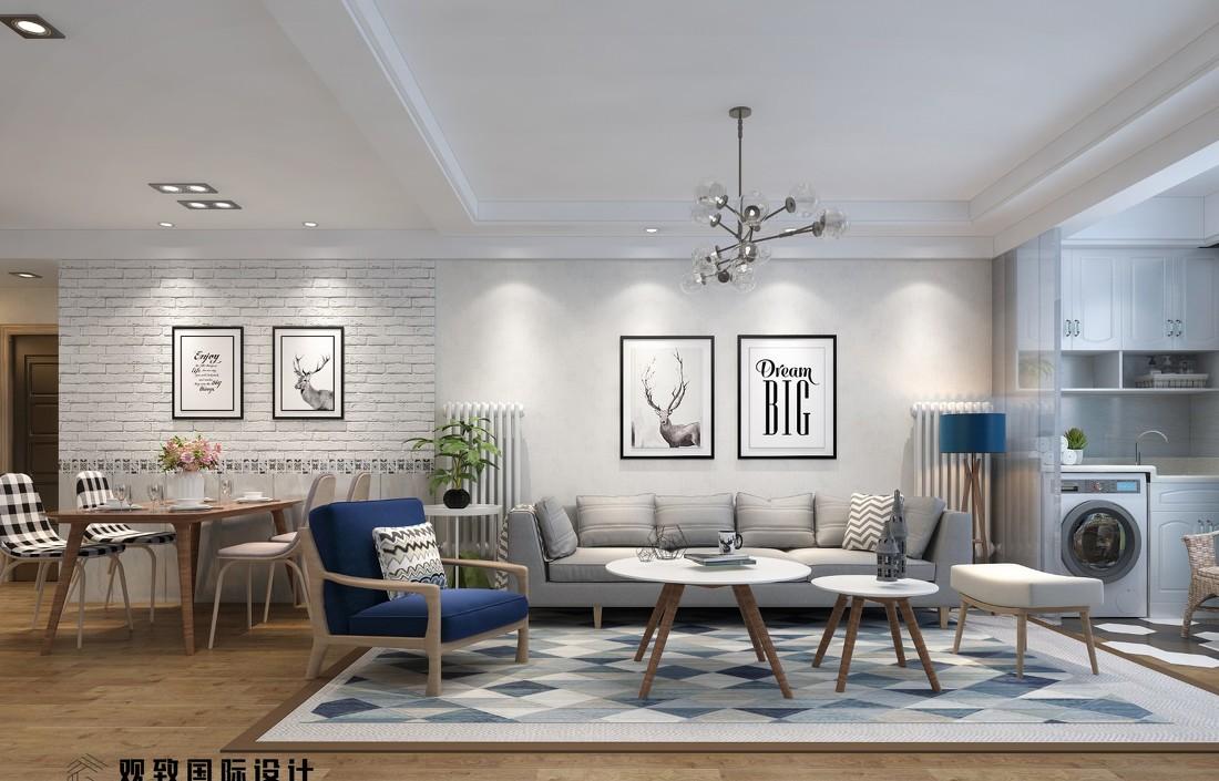 淮安中南世纪锦城 北欧风小户型设计-0