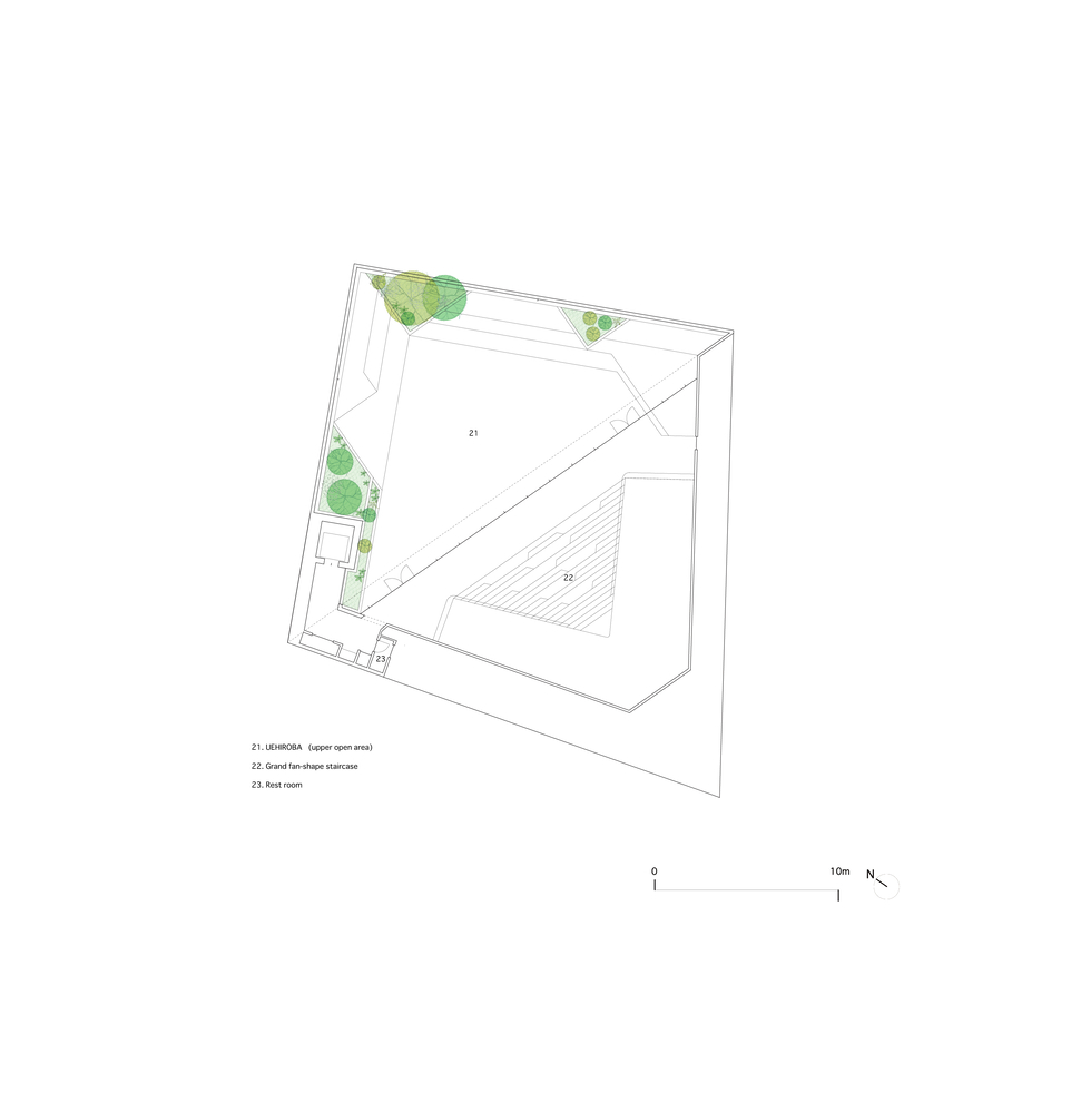 公园式社区广场日常生活体验的眼镜购物中心设计丨日本群马丨戈者设计-12