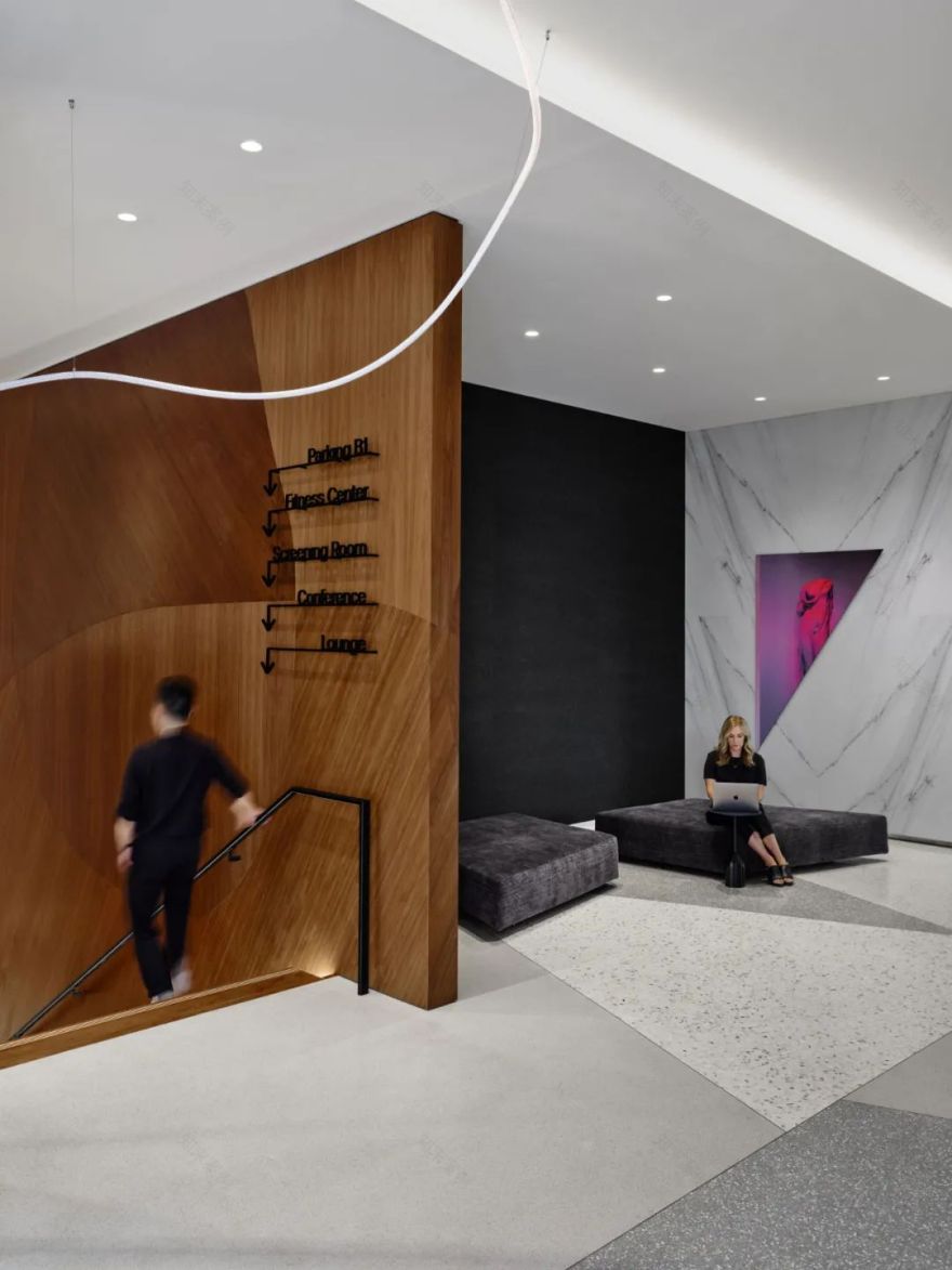 沉稳轻奢|优雅高级办公设计-21