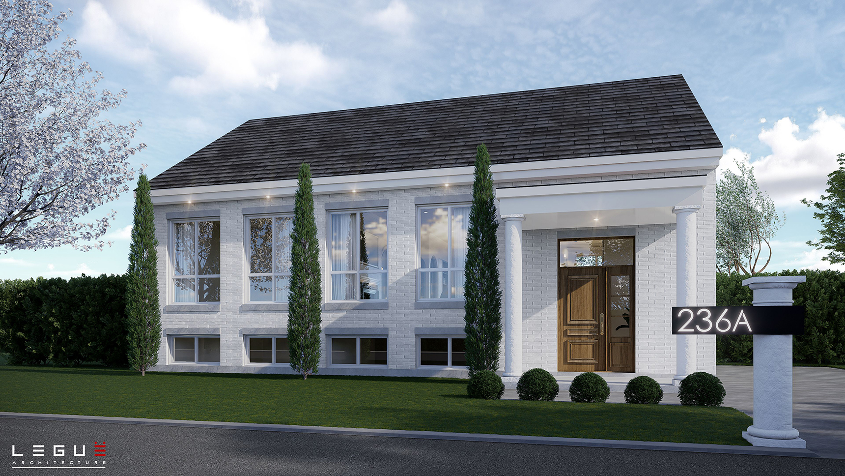 房屋平面图 Ë·236丨Leguë Architecture-40