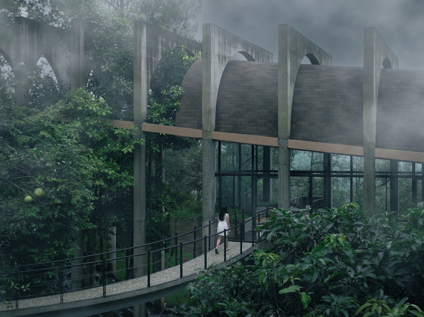 圣殿隧道花园丨印度丨RAD+AR-22