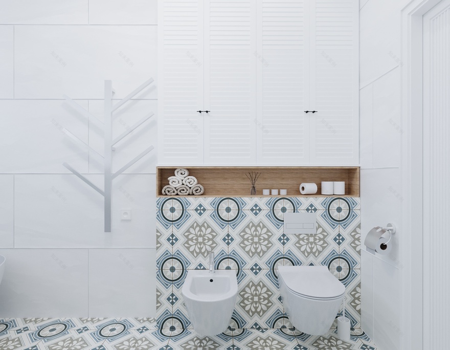 Boho-Scandinavian Two-Story Family House-24