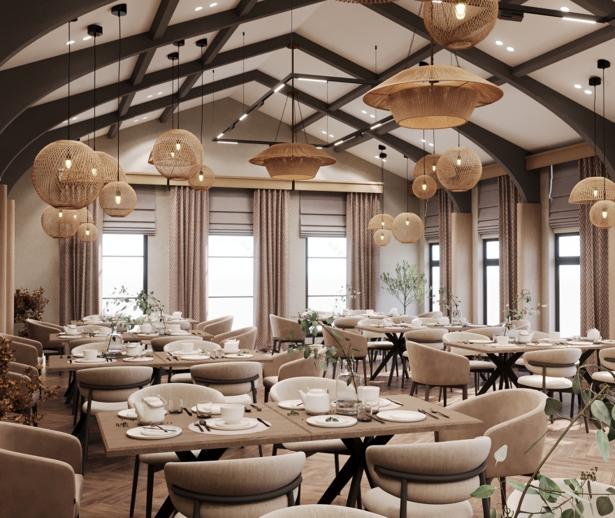 160平方米餐厅室内设计丨亚美尼亚丨Design_14,Narek Azaryan-30